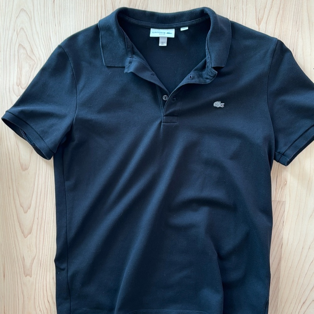Lacoste Slim Fit Polo Shirt in stretch petit